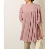 ピンク | バックプリーツブラウス | a.v.v OUTLET【WOMEN】