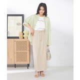 【接触冷感/洗える/イージーケア/毛玉になりにくい】シアータックシャツ | a.v.v【WOMEN】 | 詳細画像19 