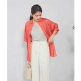 【接触冷感/洗える/イージーケア/毛玉になりにくい】シアータックシャツ | a.v.v【WOMEN】 | 詳細画像2 