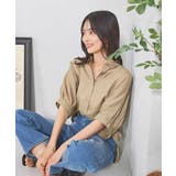 【接触冷感/洗える/イージーケア/毛玉になりにくい】シアータックシャツ | a.v.v【WOMEN】 | 詳細画像24 