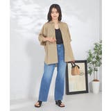 【接触冷感/洗える/イージーケア/毛玉になりにくい】シアータックシャツ | a.v.v【WOMEN】 | 詳細画像33 