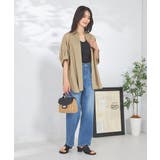 【接触冷感/洗える/イージーケア/毛玉になりにくい】シアータックシャツ | a.v.v【WOMEN】 | 詳細画像34 