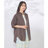 【接触冷感/洗える/イージーケア/毛玉になりにくい】シアータックシャツ | a.v.v【WOMEN】 | 詳細画像35 