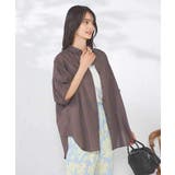 【接触冷感/洗える/イージーケア/毛玉になりにくい】シアータックシャツ | a.v.v【WOMEN】 | 詳細画像36 