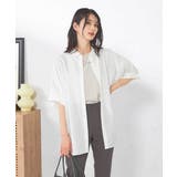 【接触冷感/洗える/イージーケア/毛玉になりにくい】シアータックシャツ | a.v.v【WOMEN】 | 詳細画像48 