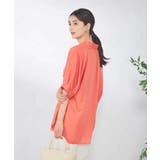 【接触冷感/洗える/イージーケア/毛玉になりにくい】シアータックシャツ | a.v.v【WOMEN】 | 詳細画像5 