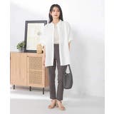 【接触冷感/洗える/イージーケア/毛玉になりにくい】シアータックシャツ | a.v.v【WOMEN】 | 詳細画像50 