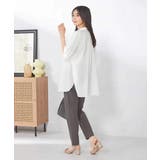 【接触冷感/洗える/イージーケア/毛玉になりにくい】シアータックシャツ | a.v.v【WOMEN】 | 詳細画像55 