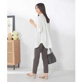 【接触冷感/洗える/イージーケア/毛玉になりにくい】シアータックシャツ | a.v.v【WOMEN】 | 詳細画像56 