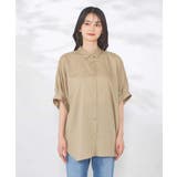 【接触冷感/洗える/イージーケア/毛玉になりにくい】シアータックシャツ | a.v.v【WOMEN】 | 詳細画像67 