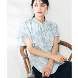 線画プリントケープブラウス | a.v.v【WOMEN】 | 詳細画像2