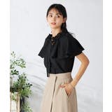 ナチュラルタッチフリルブラウス | a.v.v【WOMEN】 | 詳細画像22 