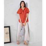 ナチュラルタッチフリルブラウス | a.v.v【WOMEN】 | 詳細画像6 