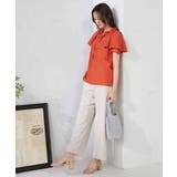 ナチュラルタッチフリルブラウス | a.v.v【WOMEN】 | 詳細画像7 