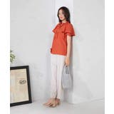 ナチュラルタッチフリルブラウス | a.v.v【WOMEN】 | 詳細画像8 