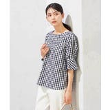 ブラック | タックスリーブブラウス【WEB限定】 | a.v.v【WOMEN】