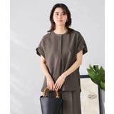 【接触冷感 UVカット】リネンライクスキッパーブラウス【セットアップ対応 アンチ… | a.v.v【WOMEN】 | 詳細画像27 