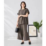 【接触冷感 UVカット】リネンライクスキッパーブラウス【セットアップ対応 アンチ… | a.v.v【WOMEN】 | 詳細画像30 