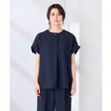【接触冷感 UVカット】リネンライクスキッパーブラウス【セットアップ対応 アンチ… | a.v.v【WOMEN】 | 詳細画像34 