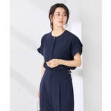 【接触冷感 UVカット】リネンライクスキッパーブラウス【セットアップ対応 アンチ… | a.v.v【WOMEN】 | 詳細画像9 