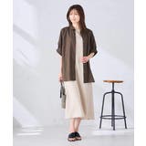 【接触冷感/洗える/イージーケア/毛玉になりにくい】シアータックシャツ | a.v.v【WOMEN】 | 詳細画像33 