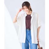 【接触冷感/洗える/イージーケア/毛玉になりにくい】シアータックシャツ | a.v.v【WOMEN】 | 詳細画像37 