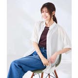 【接触冷感/洗える/イージーケア/毛玉になりにくい】シアータックシャツ | a.v.v【WOMEN】 | 詳細画像46 