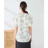 フラワープリントケープブラウス | a.v.v【WOMEN】 | 詳細画像24 