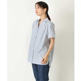 スキッパーストライプシャツ | a.v.v OUTLET【WOMEN】 | 詳細画像13