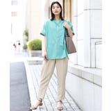 スキッパーストライプシャツ | a.v.v OUTLET【WOMEN】 | 詳細画像3