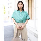スキッパーストライプシャツ | a.v.v OUTLET【WOMEN】 | 詳細画像5