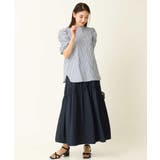 ストライプパワショルブラウス | a.v.v OUTLET【WOMEN】 | 詳細画像7