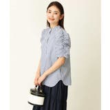 ストライプパワショルブラウス | a.v.v OUTLET【WOMEN】 | 詳細画像8