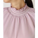 配色スモッキングブラウス | a.v.v OUTLET【WOMEN】 | 詳細画像25