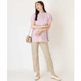 配色スモッキングブラウス | a.v.v OUTLET【WOMEN】 | 詳細画像9