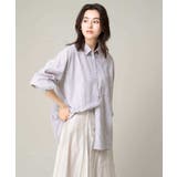 リネン混ベーシックシャツ | a.v.v【WOMEN】 | 詳細画像17 