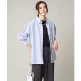 リネン混ベーシックシャツ | a.v.v【WOMEN】 | 詳細画像2 