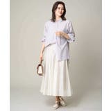 リネン混ベーシックシャツ | a.v.v【WOMEN】 | 詳細画像22 