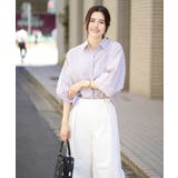 リネン混ベーシックシャツ | a.v.v【WOMEN】 | 詳細画像23 