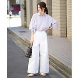 リネン混ベーシックシャツ | a.v.v【WOMEN】 | 詳細画像28 