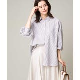 ブラウン | リネン混ベーシックシャツ | a.v.v【WOMEN】