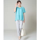 【洗える】フレアスリーブシアータックブラウス | a.v.v【WOMEN】 | 詳細画像11 