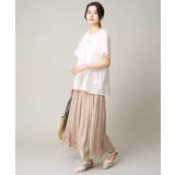 【洗える】フレアスリーブシアータックブラウス | a.v.v【WOMEN】 | 詳細画像21 