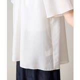 【洗える】フレアスリーブシアータックブラウス | a.v.v【WOMEN】 | 詳細画像28 