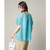 【洗える】フレアスリーブシアータックブラウス | a.v.v【WOMEN】 | 詳細画像3 