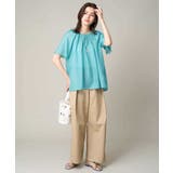 【洗える】フレアスリーブシアータックブラウス | a.v.v【WOMEN】 | 詳細画像5 