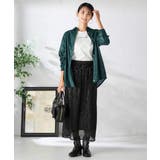 ドロストセミシアーシャツ | a.v.v【WOMEN】 | 詳細画像6 