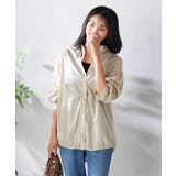 ドロストセミシアーシャツ | a.v.v【WOMEN】 | 詳細画像9 