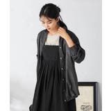 ダークグレー | ドロストセミシアーシャツ | a.v.v【WOMEN】