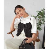 ブラック | スパンコールビスチェ | a.v.v【WOMEN】